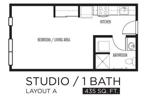 Studio Apartments Studio Apartment Floor Plans Studio Floor Plans