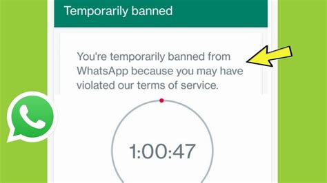 Fix Whatsapp Your Temporarily Banned From Whatsapp Because You May