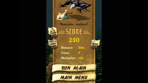 Worlds Lowest Score You Can Get On Temple Run Youtube