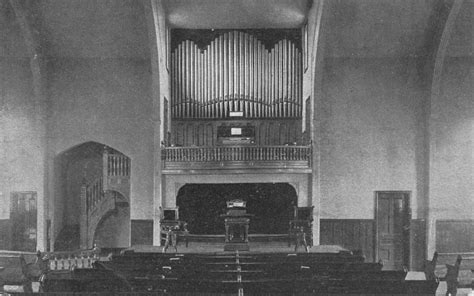 Pipe Organ Database Estey Organ Co Opus 702 1909 Baptist Church