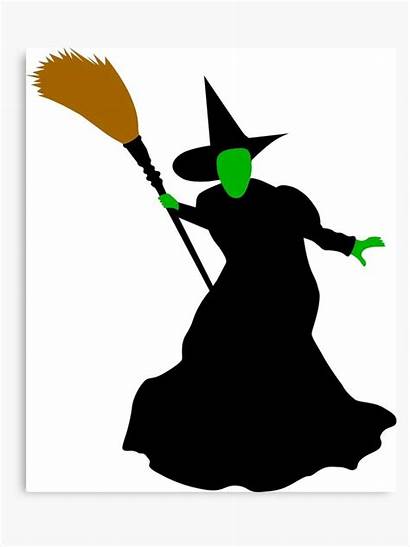 Wicked Witch West Wizard Oz Clipart Stickers
