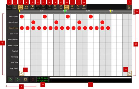 The Drum Pattern Sequencer