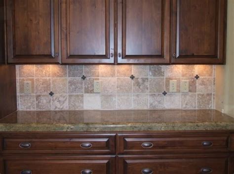 There's an innovative material called adhesive tile that allows you to do exactly that. Easy Do It Yourself Kitchen Backsplash Ideas | Kitchen tiles backsplash, Brown kitchen cabinets ...