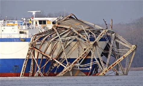 Cargo Ship Collision Causes Ky Bridge Collapse News