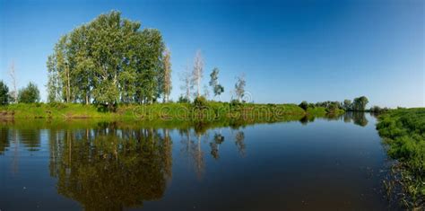 Mirror Calm On The Siberian River Stock Photo Image Of Travel Lake