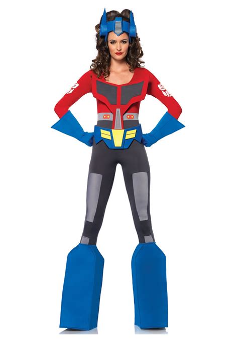 womens transformers optimus prime costume optimus prime halloween costume optimus prime