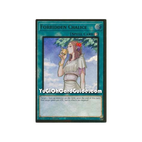 Forbidden Chalice Premium Gold Rare