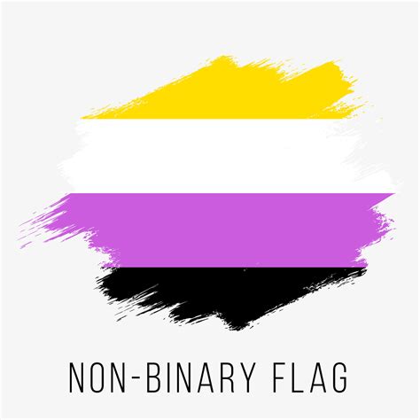 Pride Flag Non Binary Lgbt Sexual Identity Design Template 17584127 Vector Art At Vecteezy