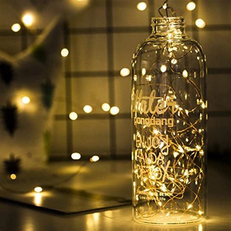 Battery Operated Warm White 50 Micro Led Clear Fairy Light