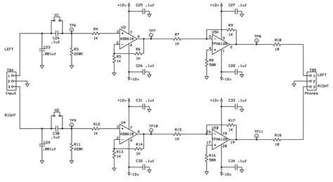 Stereo Headphone Amp Circuit Diagram Circuit Diagram