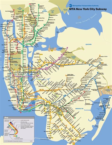 4 5 6 Train Nyc Map Map
