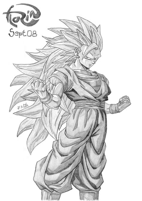 Goku Ssj3 By Floflagy On Deviantart