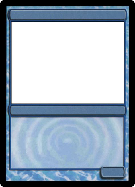 Mtg Blank Card Template 80541 Mtg Blue Card Template 577x800 Png
