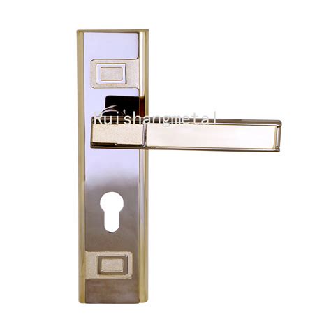 The Zinc Alloy Door Handles With Gold Plated Rs Dh 309 China Door