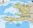 Detailed Map Of Haiti - Vero Beach Florida Map