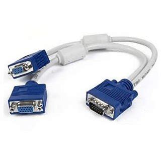 Your desktop pc will also need to utilize a wireless connection to connect to the laptop. VGA Y Splitter Cable Male 2 Female - Connect 2 Monitor ...