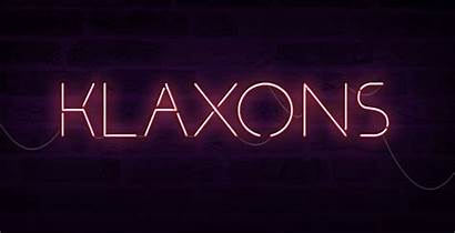 Font Neon Klaxons Fonts Typeface Abyssopelagic Designs