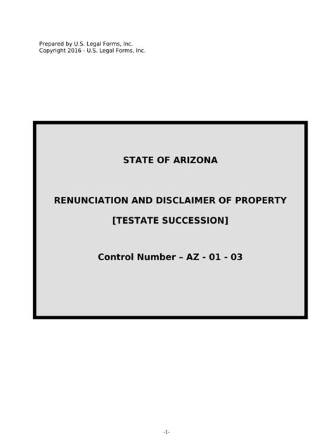 Disclaimer Deed Arizona Fill Out And Sign Online Dochub