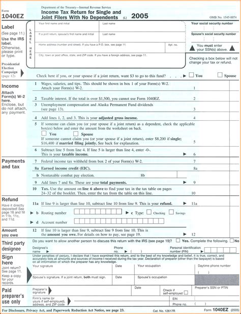 Irs Tax Form 1040ez Instructions 2017 Form Resume Examples N8vzjknvwe