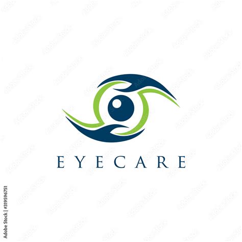 Eye Care Clinic Logo Template Vision Care Logo Design Icon Vector