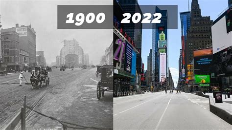 Evolution Of Times Square │ New York Youtube