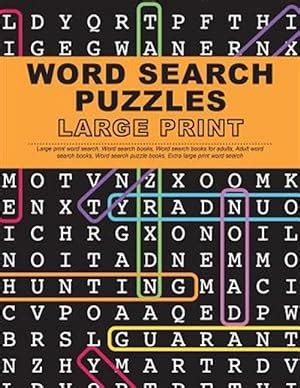 Word Search Puzzles Large Print Large Print Word Search Word Search
