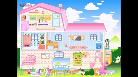 Barbie House Game For Girls Barbie Dress Up Cartoon Full Episodes