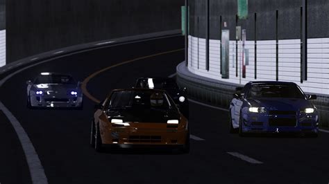 Mid Night Racers Of Tokyo W Toyota Supra At Shuto C1 Wangan Style