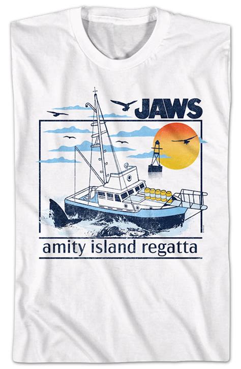 Amity Island Regatta Jaws T Shirt