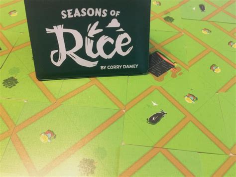 Seasons Of Rice Board Game Review There Will Be Games