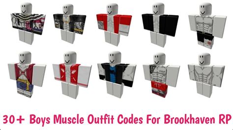 Boys Muscle Outfit Codes For Roblox Brookhaven Rp 2024 L Brookhaven