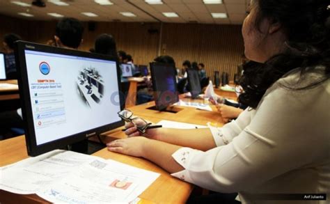 Ujian Sbmptn Berbasis Komputer Kurangi Potensi Drop Out Saat Kuliah