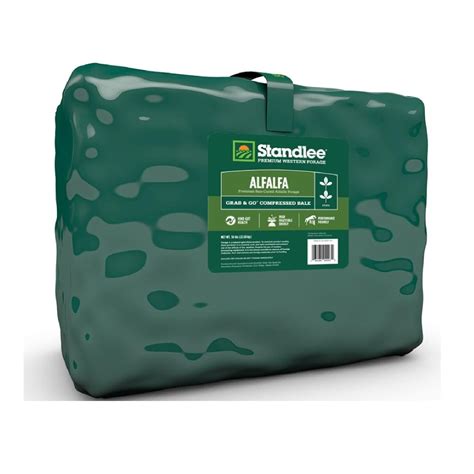 Standlee Premium Alfalfa Grab And Go Compressed Bale 1100 20021 0 0