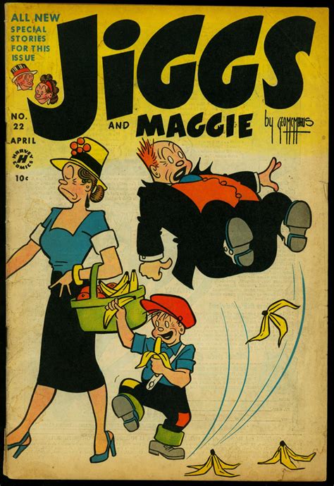 jiggs and maggie comics 22 1953 george mcmanus harvey comics g vg 1953 comic dta