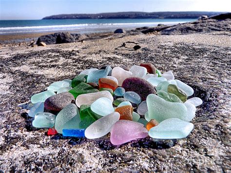 Sea Glass Plymouth Beach Photograph By Janice Drew
