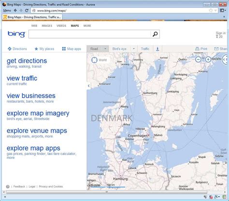 Maps Bing Directions Image To U