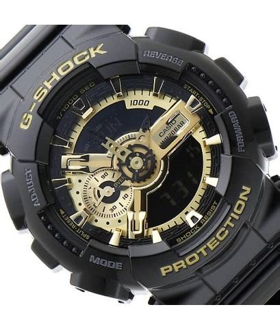 This gold ip dial watch is not only stylish, but also incredibly durable. Casio G-SHOCK GA-110GB-1ADR | สินค้าและบริการดีๆ จาก ...