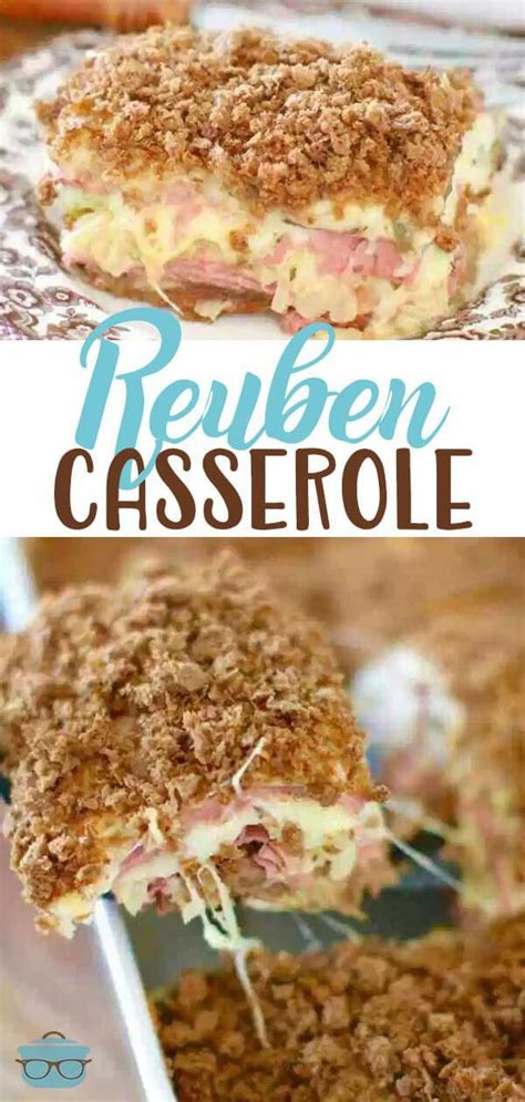 I suggest using half and half of each as i did in this reuben casserole recipe. Baked Reuben Casserole is like a huge reuben sandwich for a crowd! Layers of rye bread, pastrami ...