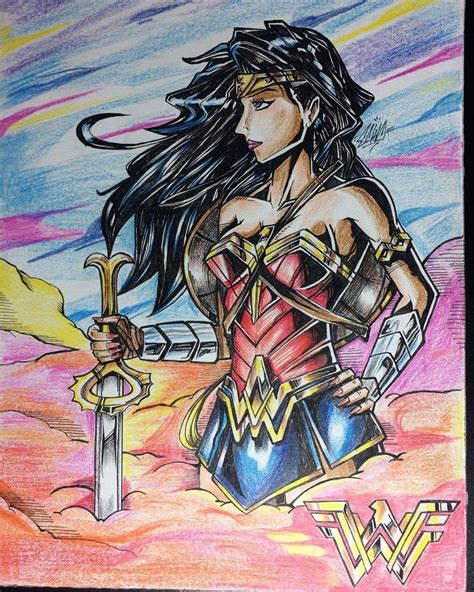 LMH By Echodelicks Superman Wonder Woman Superhero Artist