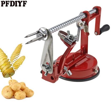 3 In 1 Multifunction Manual Potato Peeler Fruit Peeler Slicing Machine