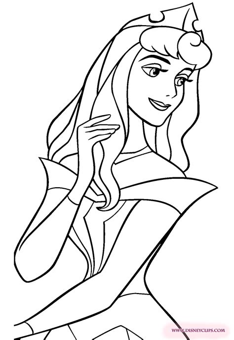 Princess Aurora Coloring Page Sleeping Beauty Coloring Pages Aurora