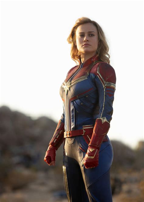Brie Larson Flies Onto The Screen As Captain Marvel Copy