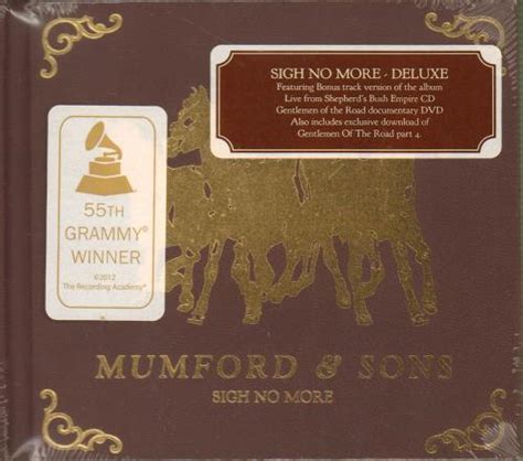 Mumford And Sons Sigh No More Sealed Deluxe Edition Us 3 Disc Cddvd