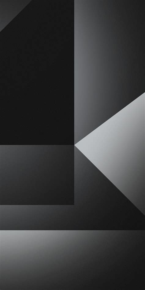 1080x2160 Dark Grey Abstract Shapes 4k One Plus 5thonor 7xhonor View