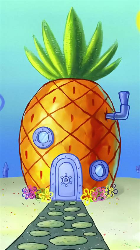 Spongebob Pineapple House 4k 8270i Wallpaper Iphone Phone