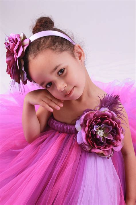 Flower Girl Tutu Dress Wild Berry Tutus Niños