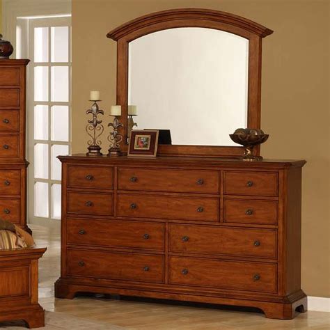 Pennsylvania Country Cherry Panel Bedroom Set Vaughan Furniture