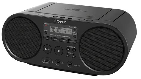 Portable Sony Cd Player Boombox Digital Tuner Am Fm Radio Mega Bass