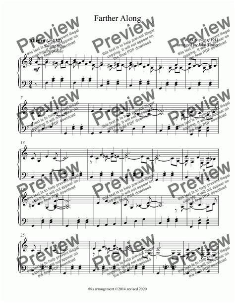 Farther Along Updated And Simplified Download Sheet Music Pdf