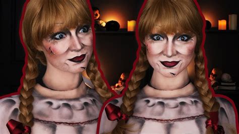 Annabelle Halloween Makeup Tutorial Everything Is Makeup Youtube